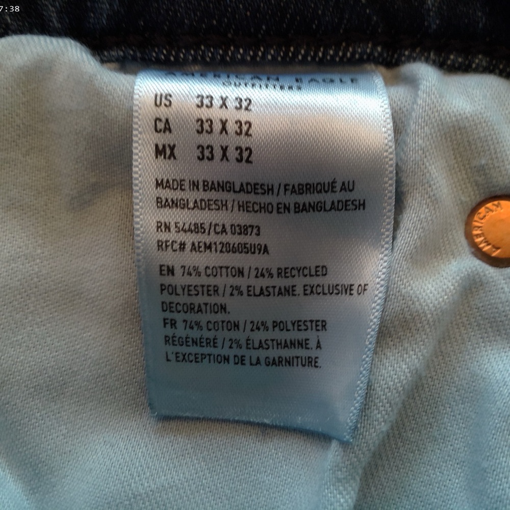 American Eagle Outfitters Men Jeans Bootcut - Light Blue